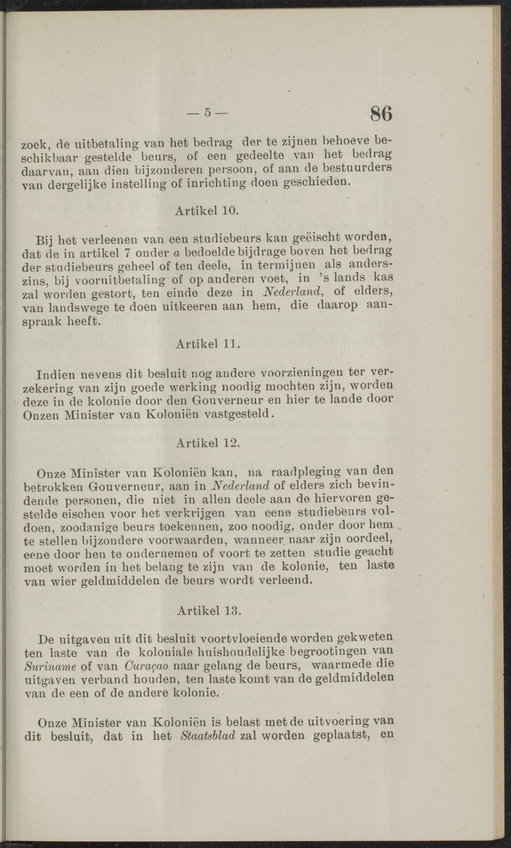 Publicatieblad van Curaçao en onderhoorigheden, behelzende de publicatien, notificatien, reglementen ... voor die bezittingen uitgevaardigd in de jaren .. - 