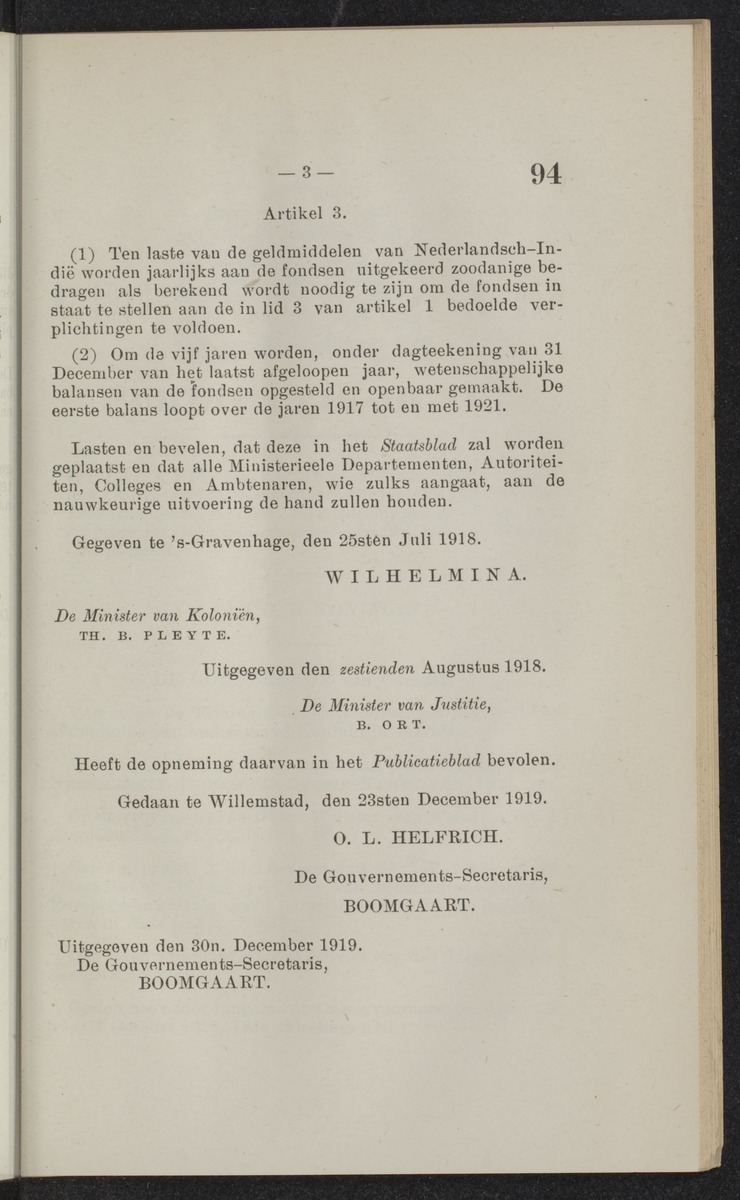 Publicatieblad van Curaçao en onderhoorigheden, behelzende de publicatien, notificatien, reglementen ... voor die bezittingen uitgevaardigd in de jaren .. - 