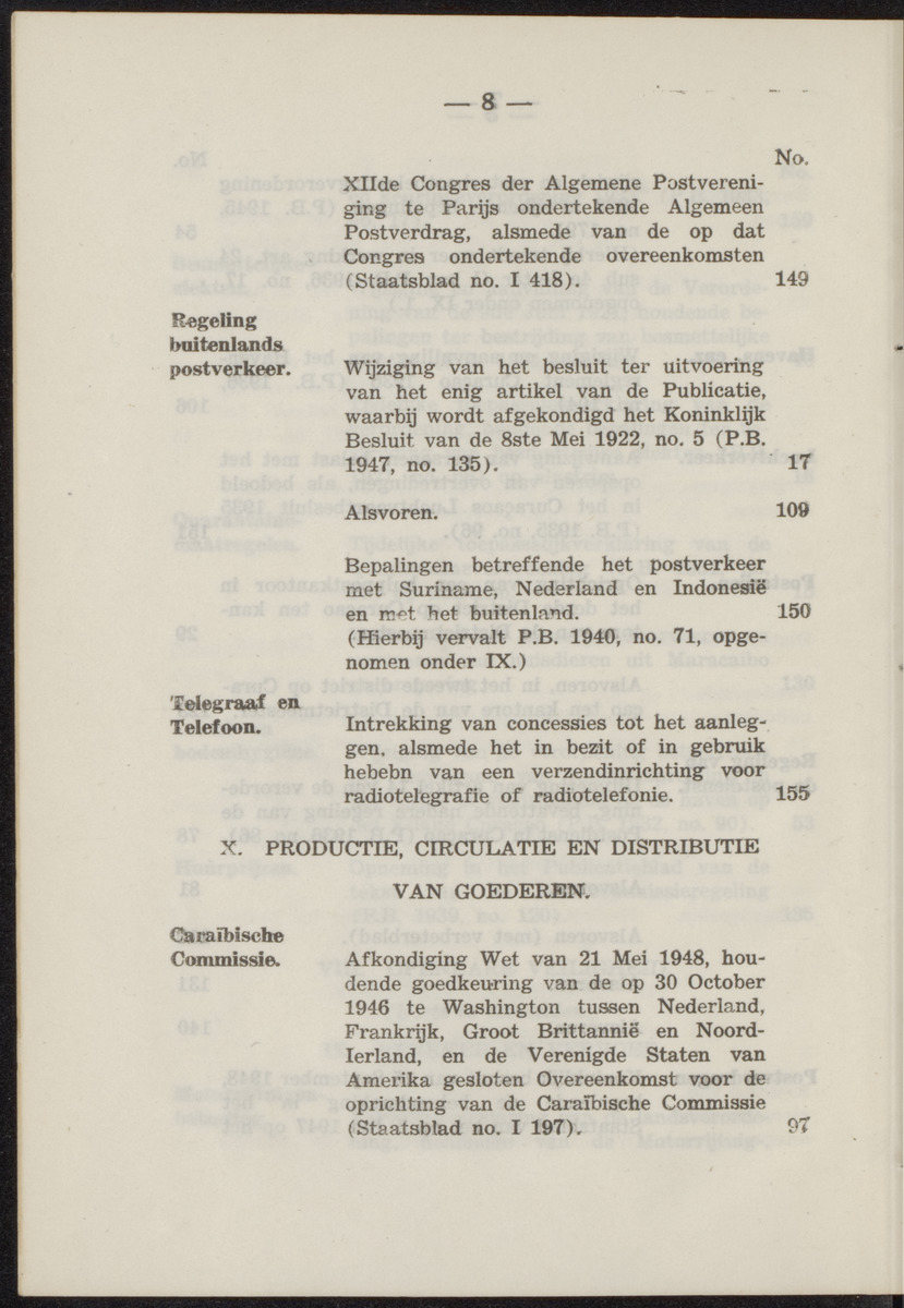 Publicatieblad van Curaçao en onderhoorigheden, behelzende de publicatien, notificatien, reglementen ... voor die bezittingen uitgevaardigd in de jaren .. - 