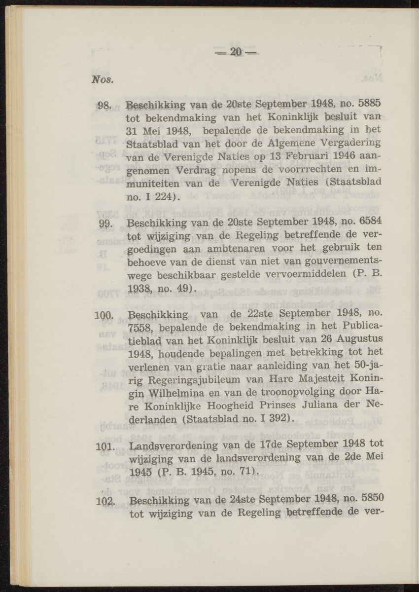 Publicatieblad van Curaçao en onderhoorigheden, behelzende de publicatien, notificatien, reglementen ... voor die bezittingen uitgevaardigd in de jaren .. - 