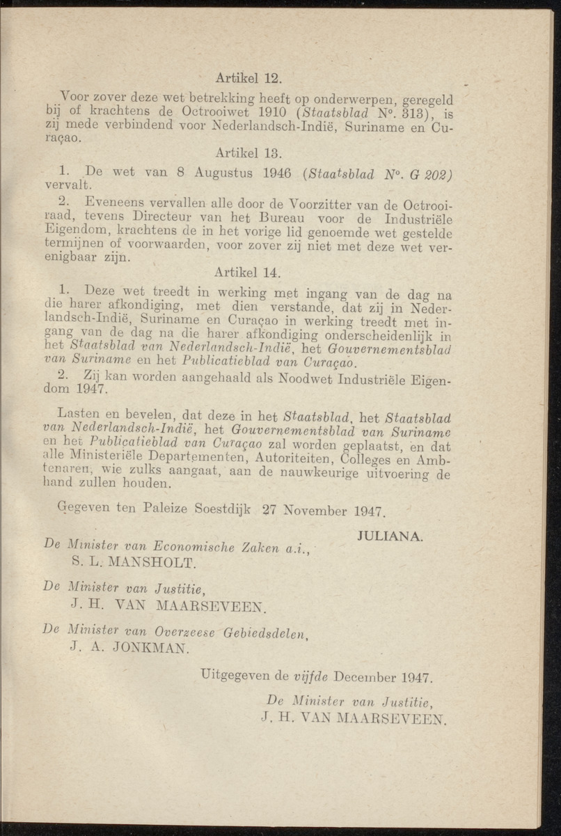 Publicatieblad van Curaçao en onderhoorigheden, behelzende de publicatien, notificatien, reglementen ... voor die bezittingen uitgevaardigd in de jaren .. - 