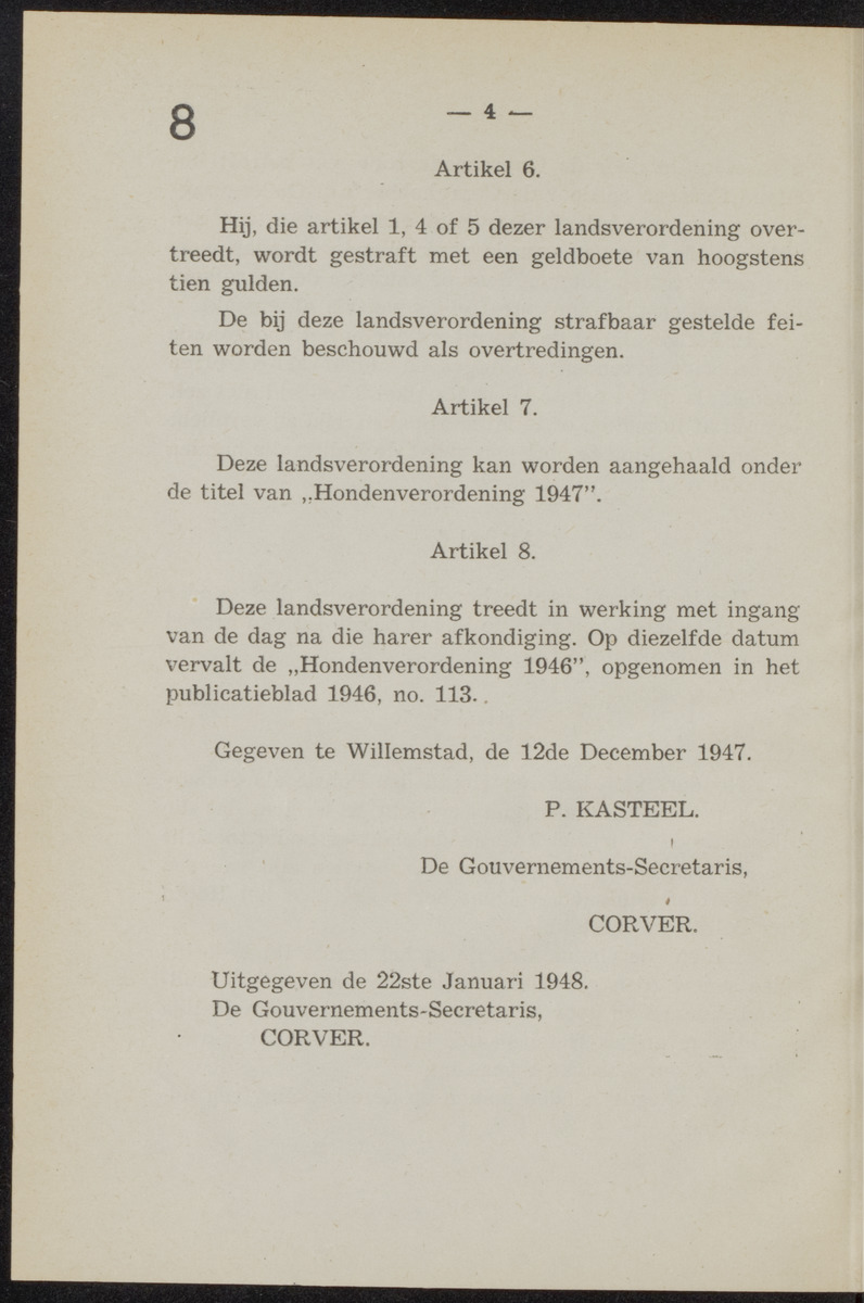 Publicatieblad van Curaçao en onderhoorigheden, behelzende de publicatien, notificatien, reglementen ... voor die bezittingen uitgevaardigd in de jaren .. - 