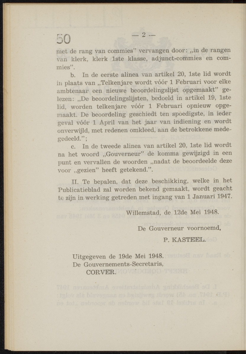 Publicatieblad van Curaçao en onderhoorigheden, behelzende de publicatien, notificatien, reglementen ... voor die bezittingen uitgevaardigd in de jaren .. - 