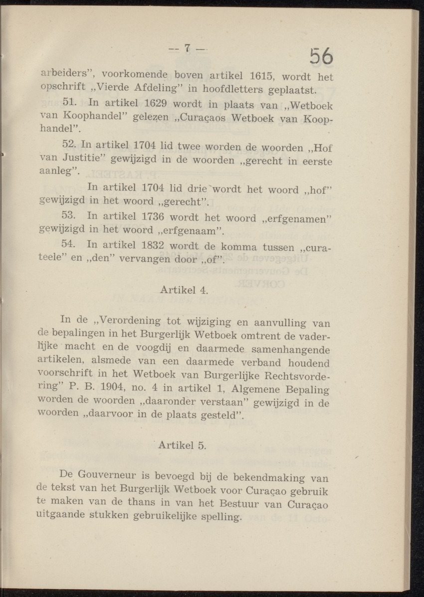 Publicatieblad van Curaçao en onderhoorigheden, behelzende de publicatien, notificatien, reglementen ... voor die bezittingen uitgevaardigd in de jaren .. - 
