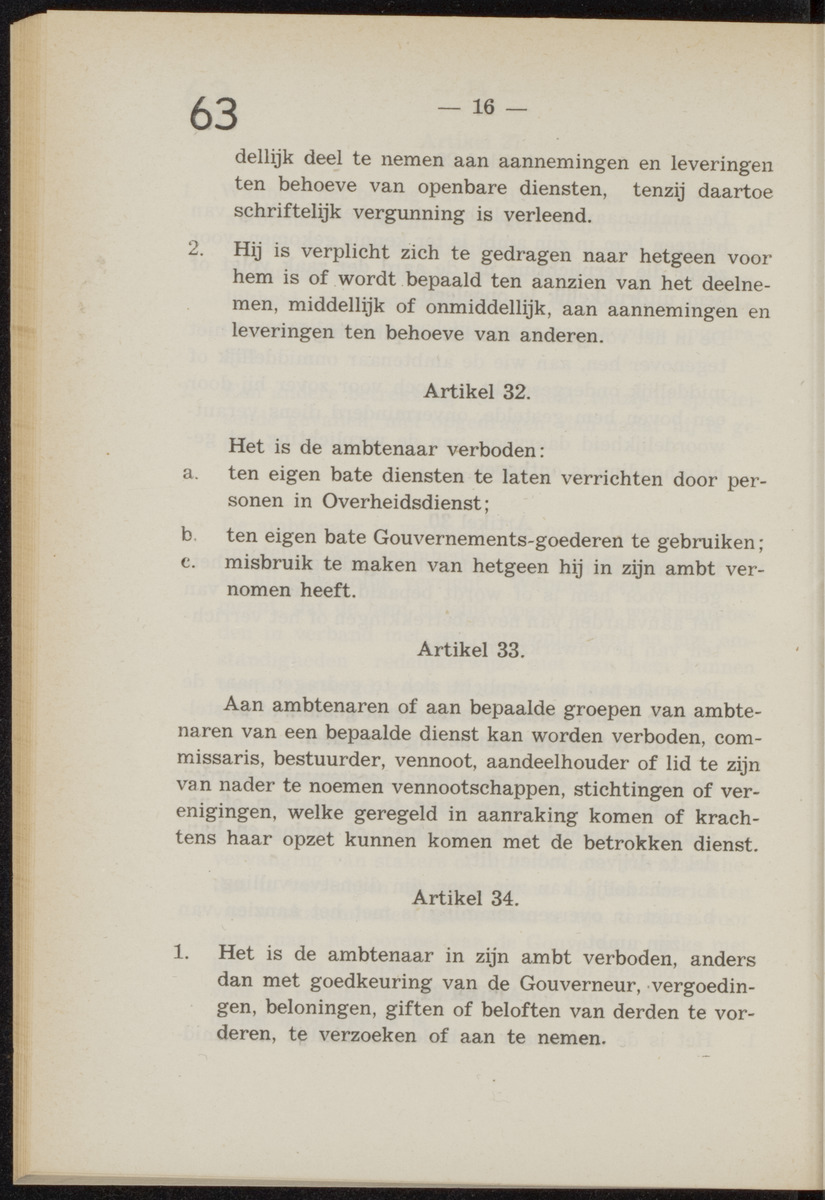 Publicatieblad van Curaçao en onderhoorigheden, behelzende de publicatien, notificatien, reglementen ... voor die bezittingen uitgevaardigd in de jaren .. - 