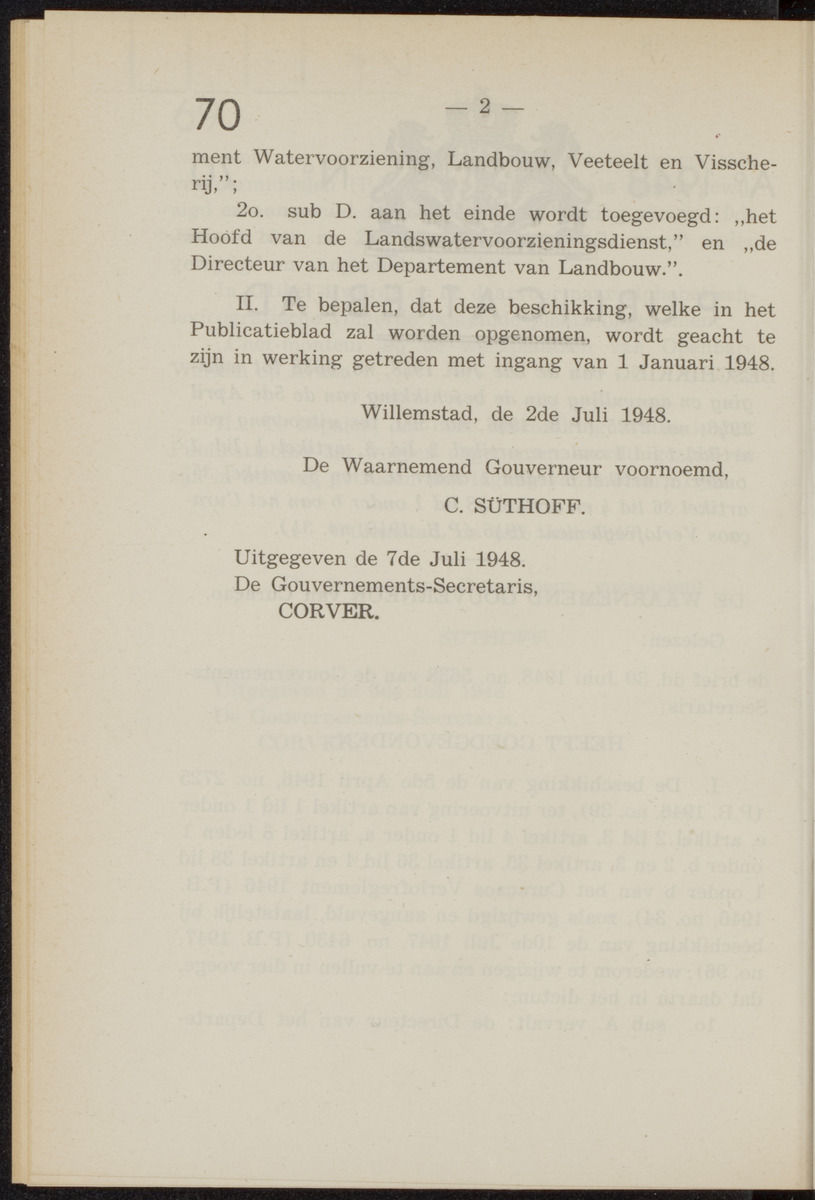 Publicatieblad van Curaçao en onderhoorigheden, behelzende de publicatien, notificatien, reglementen ... voor die bezittingen uitgevaardigd in de jaren .. - 