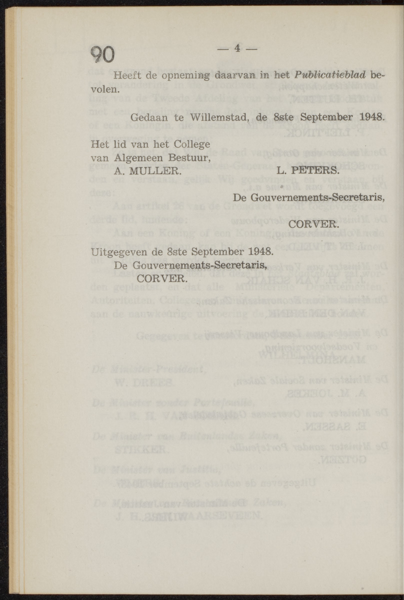 Publicatieblad van Curaçao en onderhoorigheden, behelzende de publicatien, notificatien, reglementen ... voor die bezittingen uitgevaardigd in de jaren .. - 