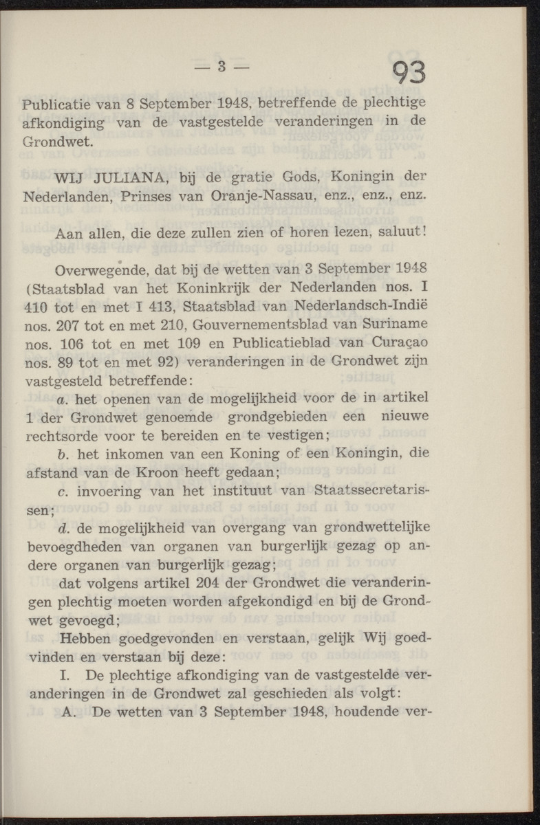 Publicatieblad van Curaçao en onderhoorigheden, behelzende de publicatien, notificatien, reglementen ... voor die bezittingen uitgevaardigd in de jaren .. - 