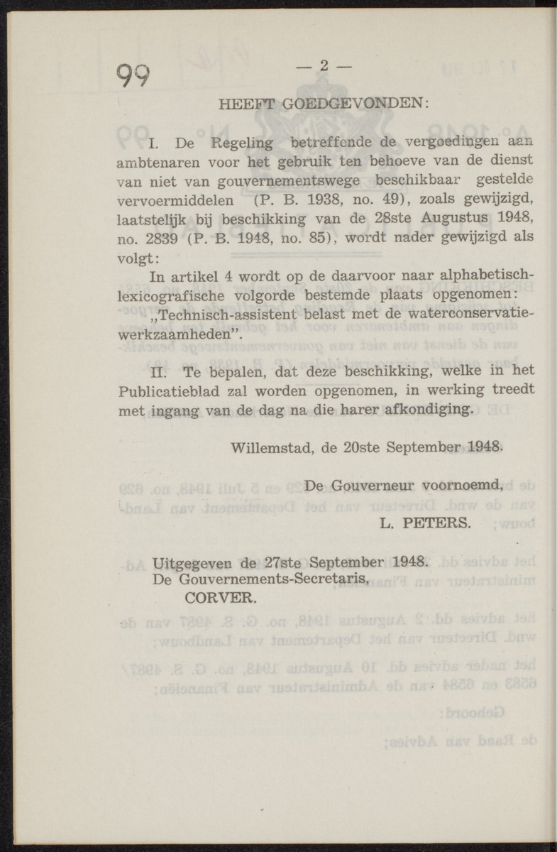 Publicatieblad van Curaçao en onderhoorigheden, behelzende de publicatien, notificatien, reglementen ... voor die bezittingen uitgevaardigd in de jaren .. - 