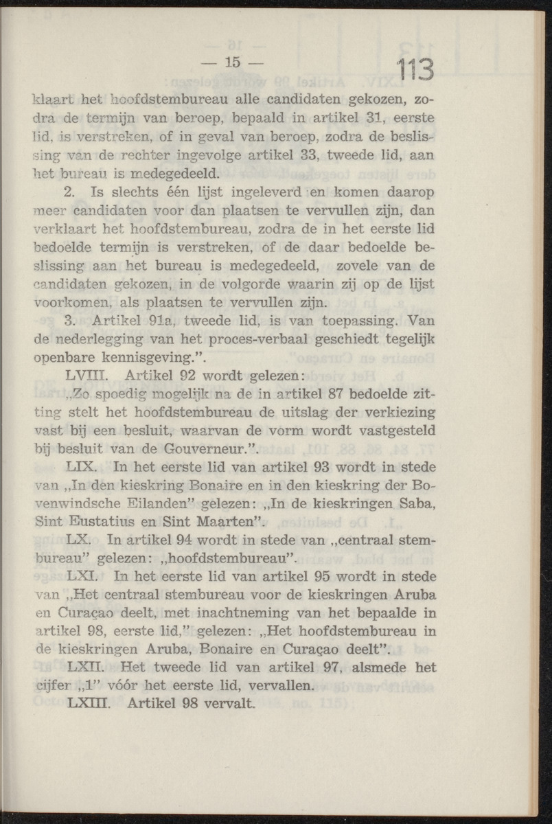 Publicatieblad van Curaçao en onderhoorigheden, behelzende de publicatien, notificatien, reglementen ... voor die bezittingen uitgevaardigd in de jaren .. - 