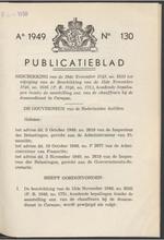 Publicatieblad van Curaçao en onderhoorigheden, behelzende de publicatien, notificatien, reglementen ... voor die bezittingen uitgevaardigd in de jaren ..