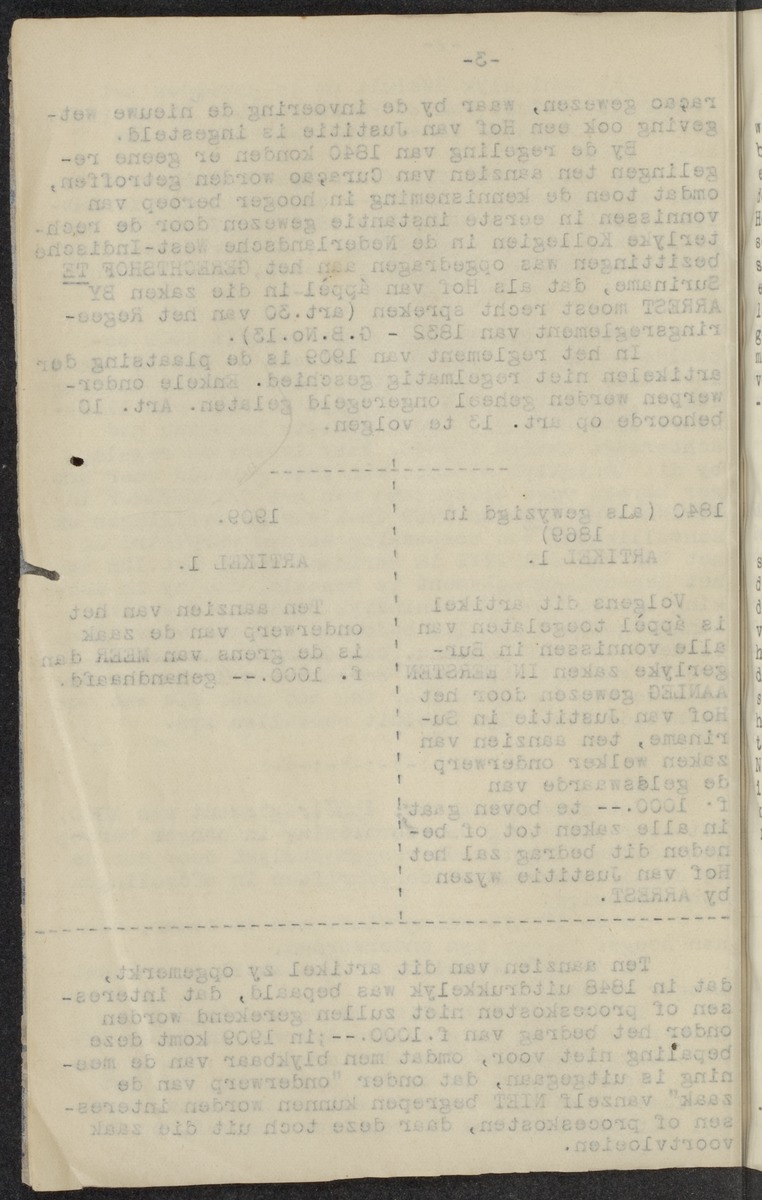 [Regeling van de rechtsmacht van den Hoogen raad der Nederlanden in de koloniën Suriname en Curaçao] - 