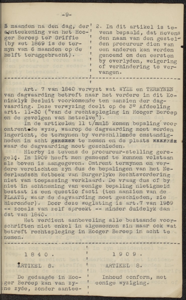 [Regeling van de rechtsmacht van den Hoogen raad der Nederlanden in de koloniën Suriname en Curaçao] - 