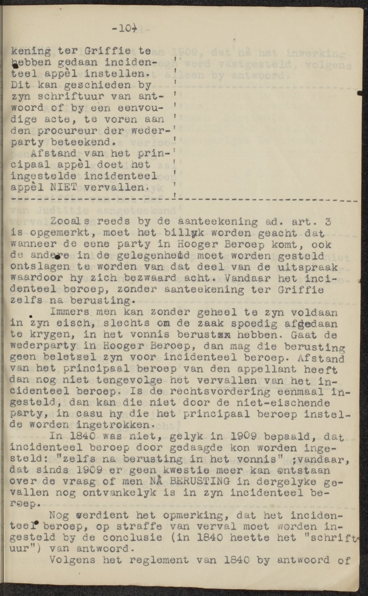 [Regeling van de rechtsmacht van den Hoogen raad der Nederlanden in de koloniën Suriname en Curaçao] - 