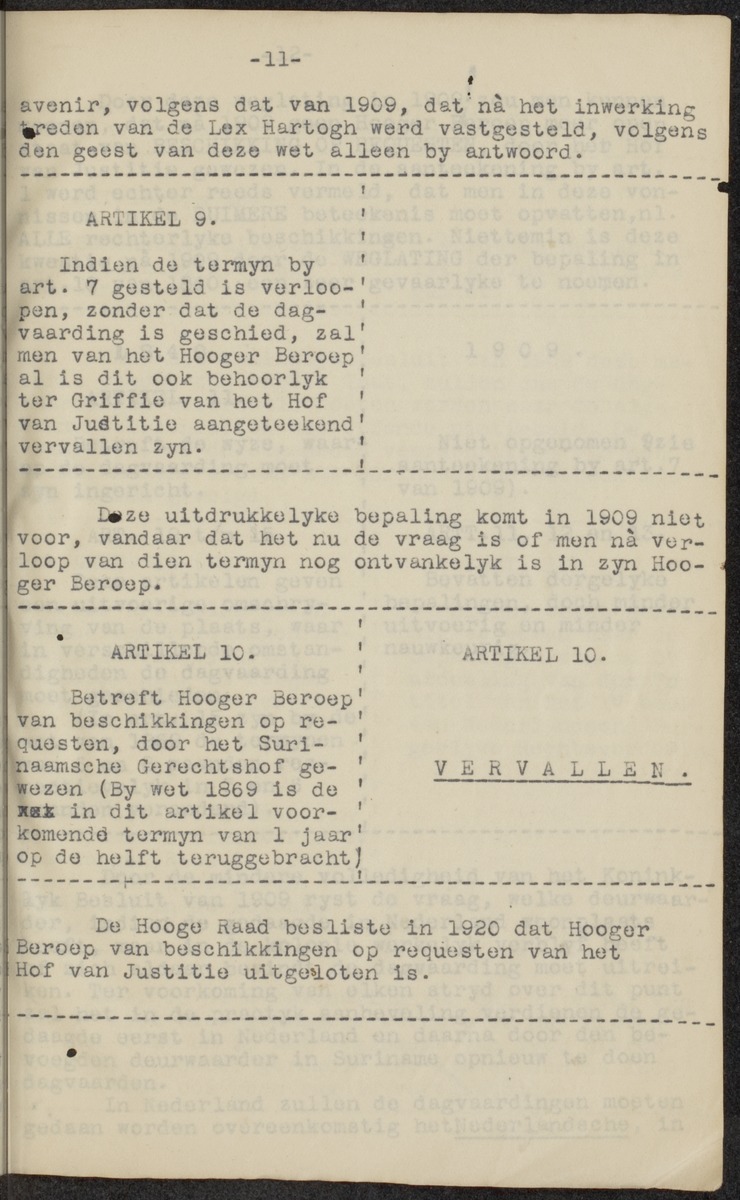 [Regeling van de rechtsmacht van den Hoogen raad der Nederlanden in de koloniën Suriname en Curaçao] - 