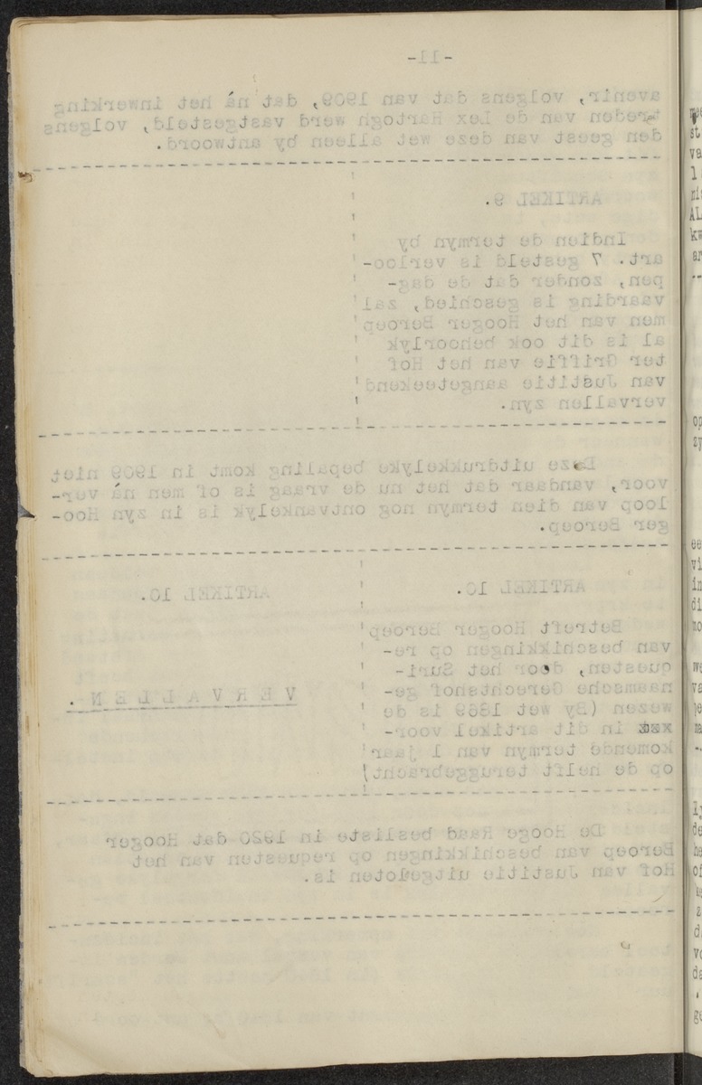 [Regeling van de rechtsmacht van den Hoogen raad der Nederlanden in de koloniën Suriname en Curaçao] - 