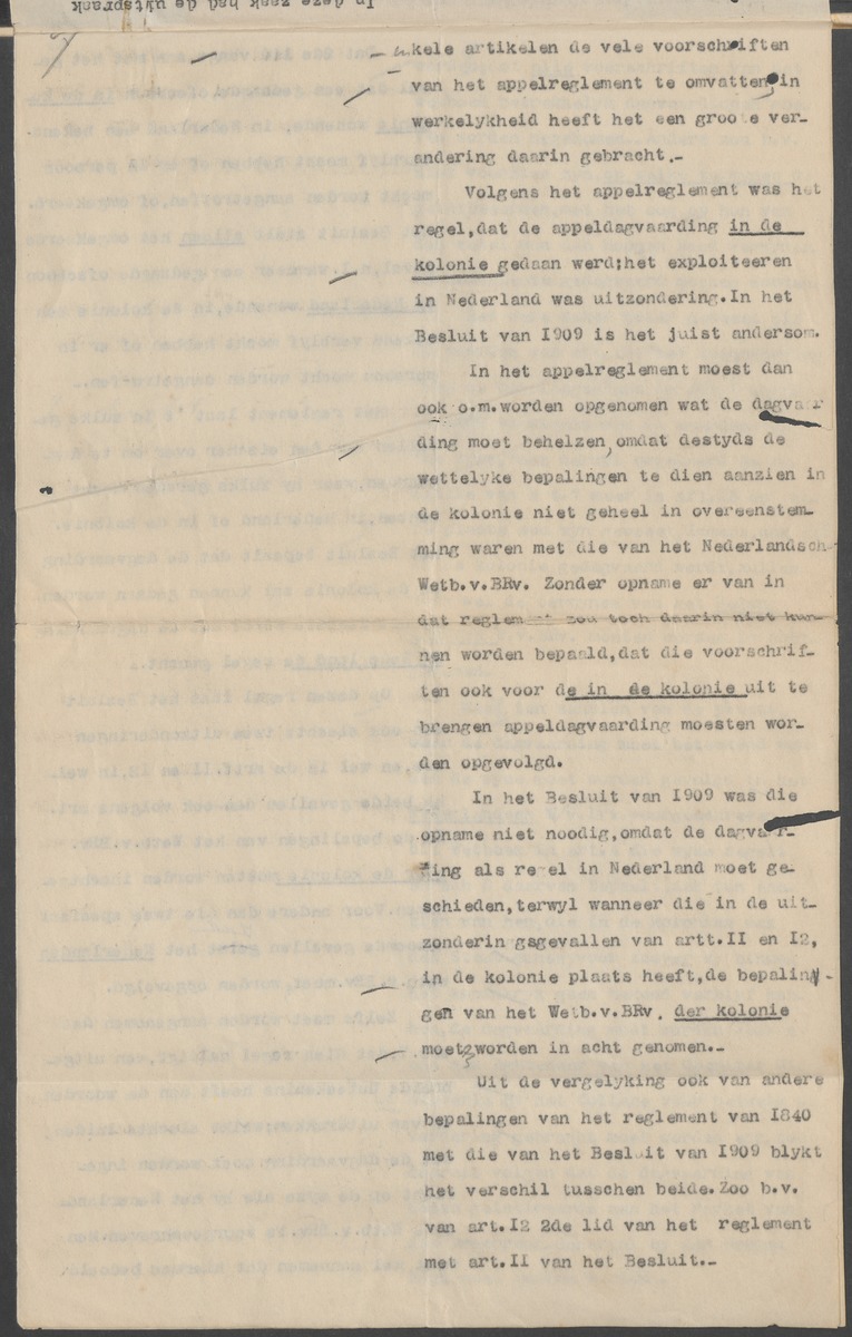 [Regeling van de rechtsmacht van den Hoogen raad der Nederlanden in de koloniën Suriname en Curaçao] - 