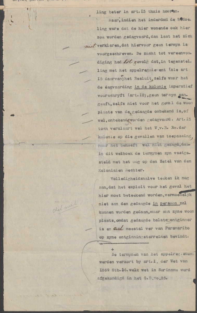 [Regeling van de rechtsmacht van den Hoogen raad der Nederlanden in de koloniën Suriname en Curaçao] - 