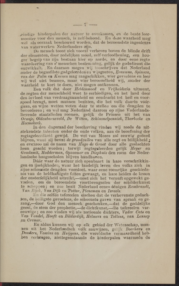 Leerrede uitgesproken in de sinagoge der Ned. Port. Israelietische Gemeente op Curaçao, ter gelegenheid van de viering van den 72en verjaardag van Z.M. den Koning - 