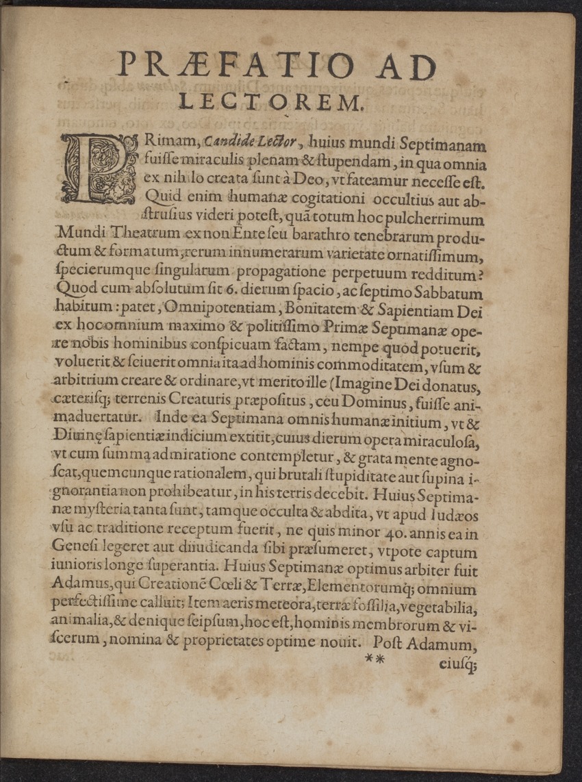 Septimana Philosophica, qua Aenigmata aureola de omni naturae genere a Salomone ... et ... Regina Saba, nec non Hyramo ... in modum Colloquii proponuntur & enodantur - 