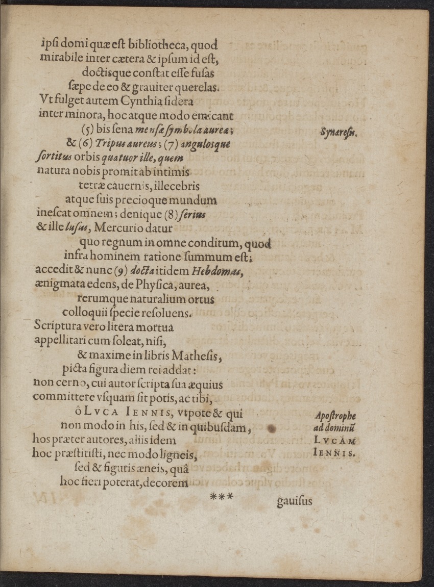 Septimana Philosophica, qua Aenigmata aureola de omni naturae genere a Salomone ... et ... Regina Saba, nec non Hyramo ... in modum Colloquii proponuntur & enodantur - 