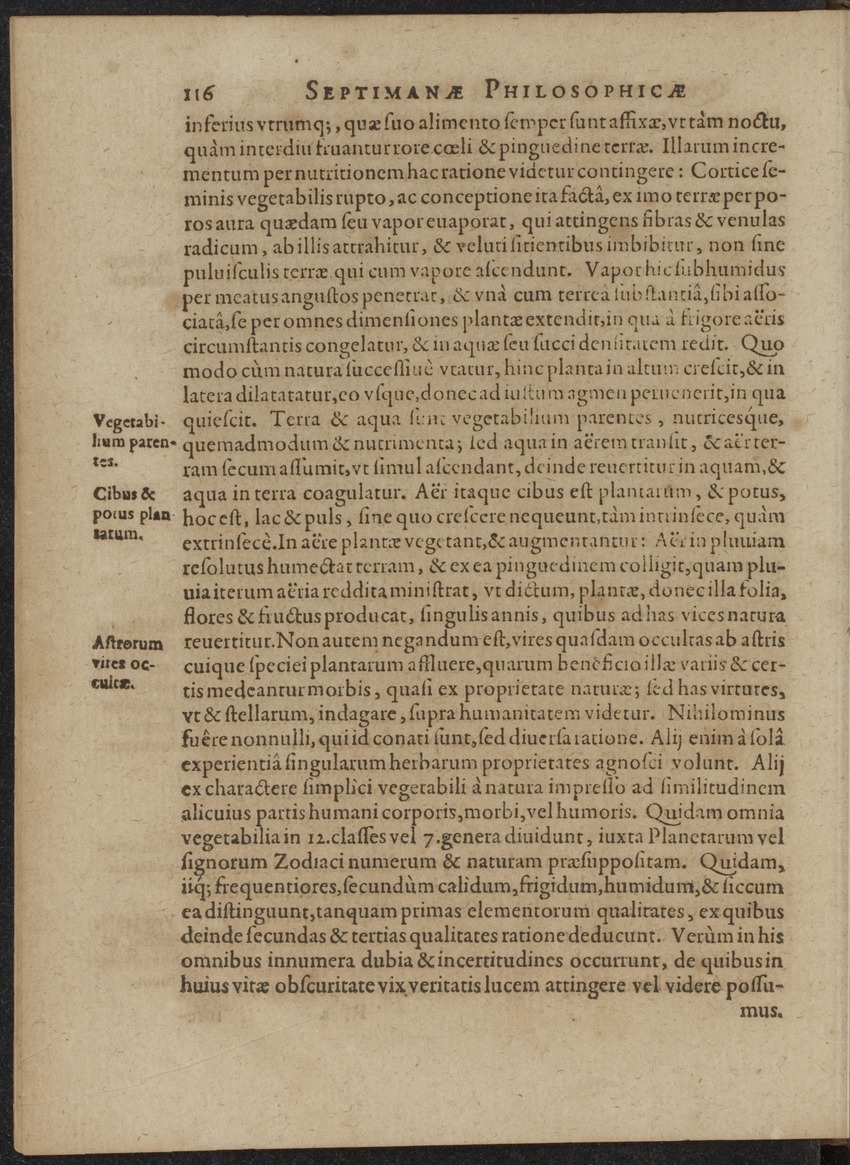 Septimana Philosophica, qua Aenigmata aureola de omni naturae genere a Salomone ... et ... Regina Saba, nec non Hyramo ... in modum Colloquii proponuntur & enodantur - 