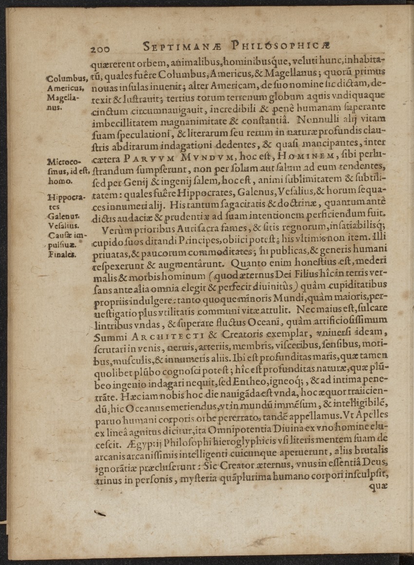 Septimana Philosophica, qua Aenigmata aureola de omni naturae genere a Salomone ... et ... Regina Saba, nec non Hyramo ... in modum Colloquii proponuntur & enodantur - 