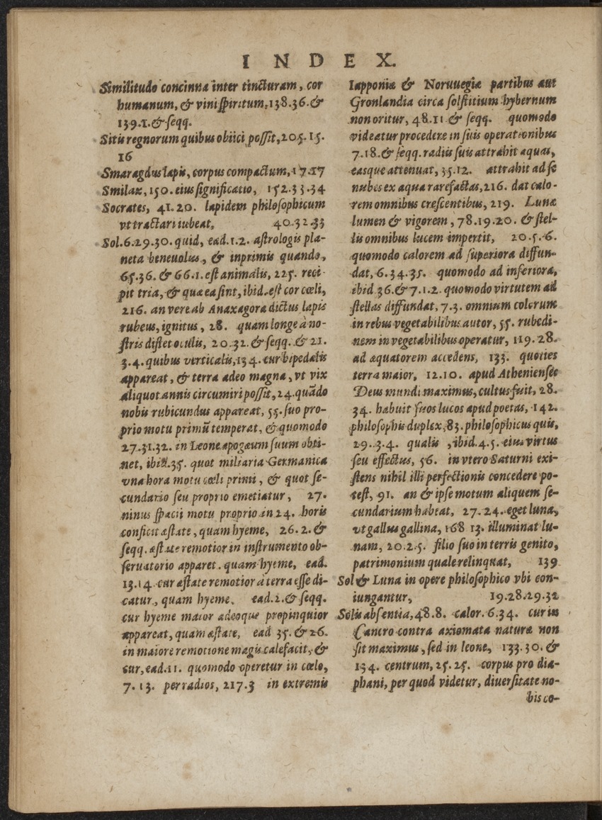 Septimana Philosophica, qua Aenigmata aureola de omni naturae genere a Salomone ... et ... Regina Saba, nec non Hyramo ... in modum Colloquii proponuntur & enodantur - 