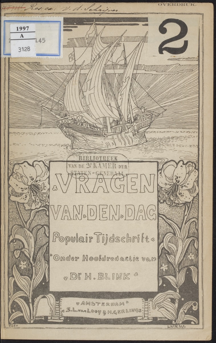 Het kiesrecht in Curaçao en de afscheiding van de eilanden boven den wind van de kolonie - 