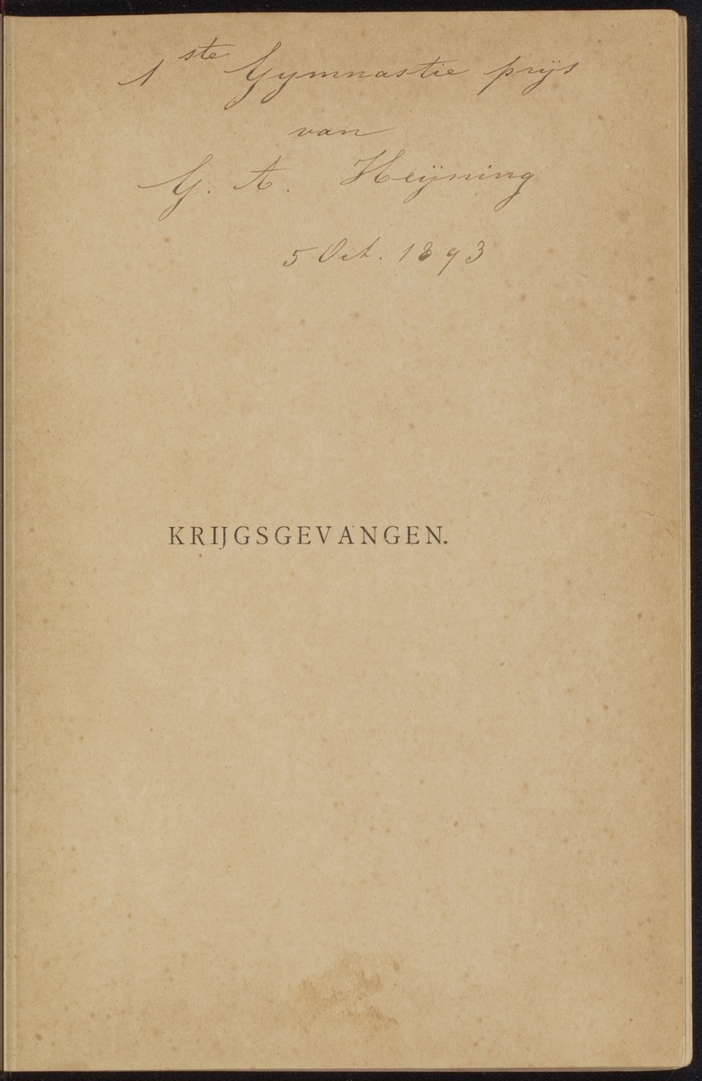 Krijgsgevangen - 