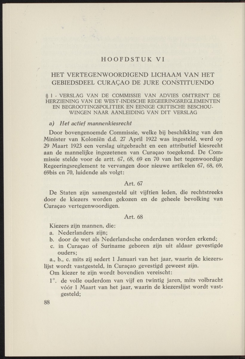 Het wetgevend orgaan van Curaçao - 