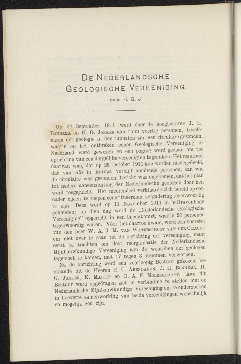 Jaarboek van het Geologisch Mijnbouwkundig Genootschap voor Nederland en Koloniën - 