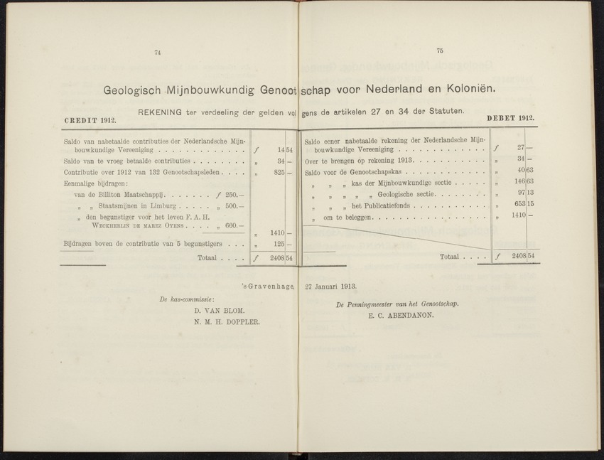 Jaarboek van het Geologisch Mijnbouwkundig Genootschap voor Nederland en Koloniën - 