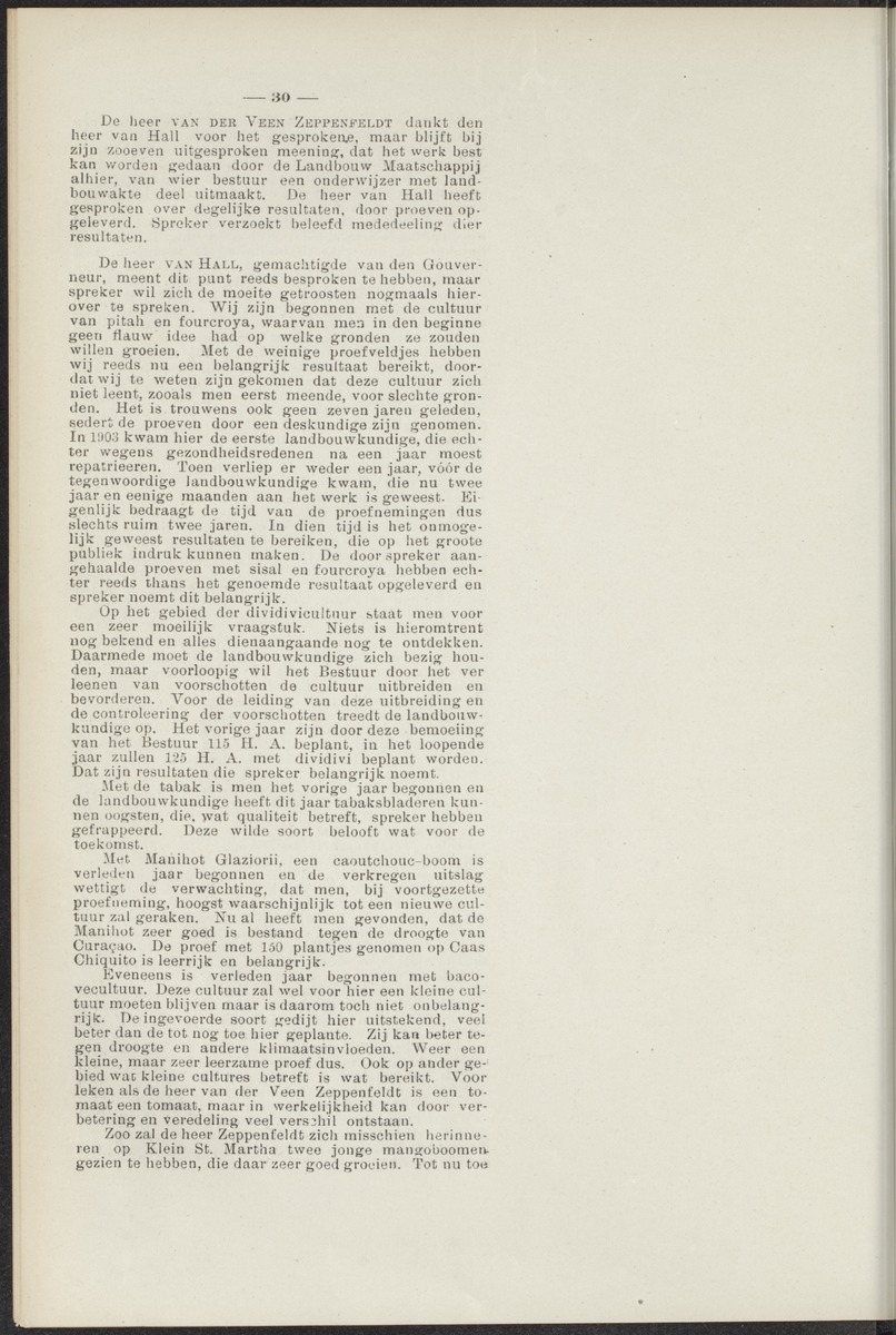 Notulen der zittingen - 