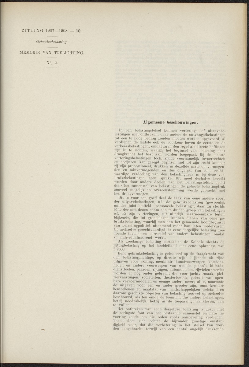 Notulen der zittingen - 
