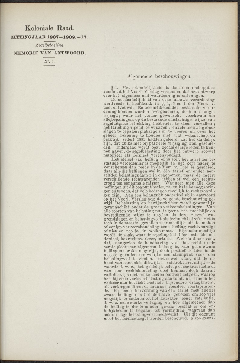 Notulen der zittingen - 