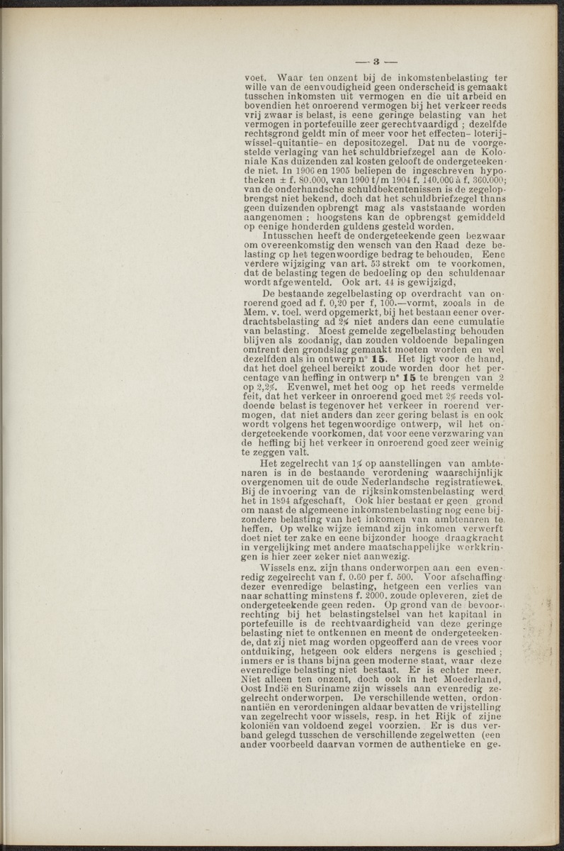 Notulen der zittingen - 