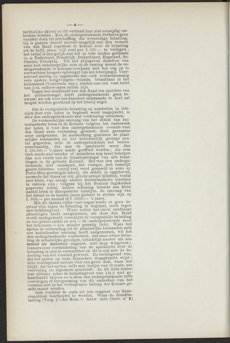 Notulen der zittingen - 