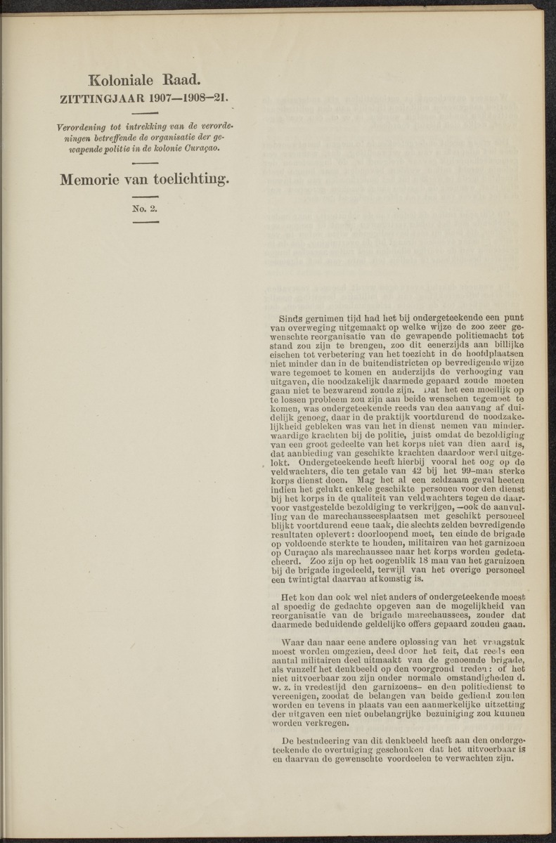 Notulen der zittingen - 