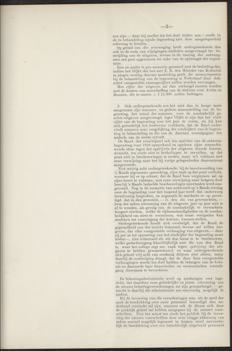 Notulen der zittingen - 