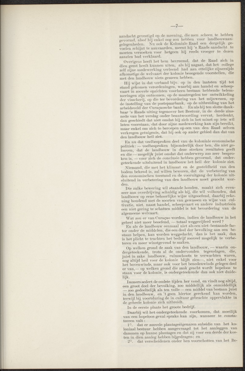 Notulen der zittingen - 