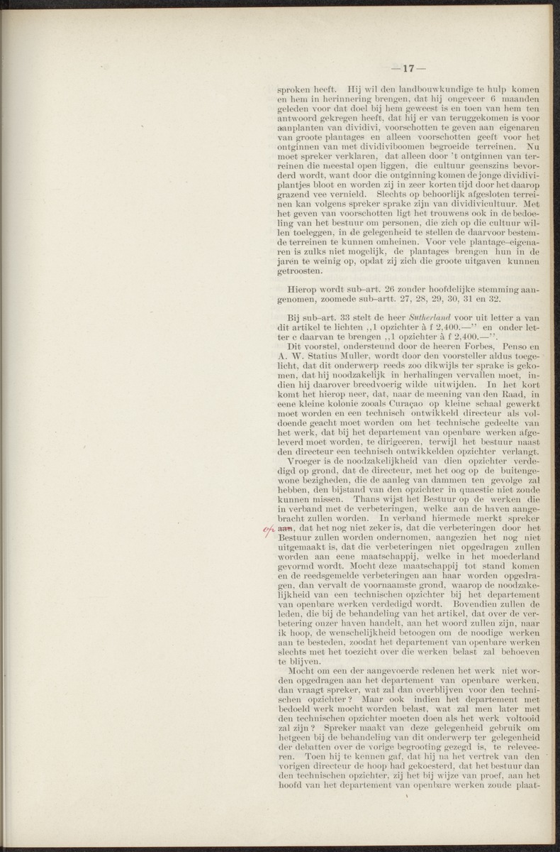 Notulen der zittingen - 