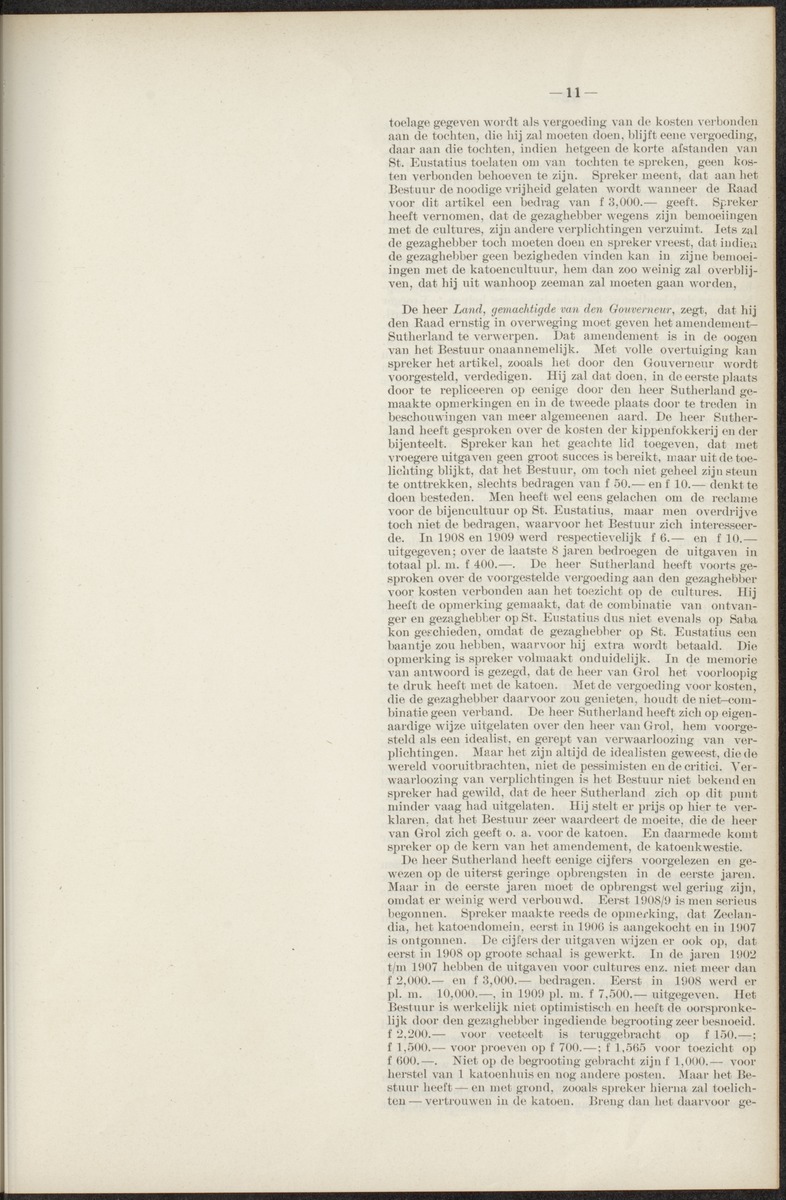 Notulen der zittingen - 