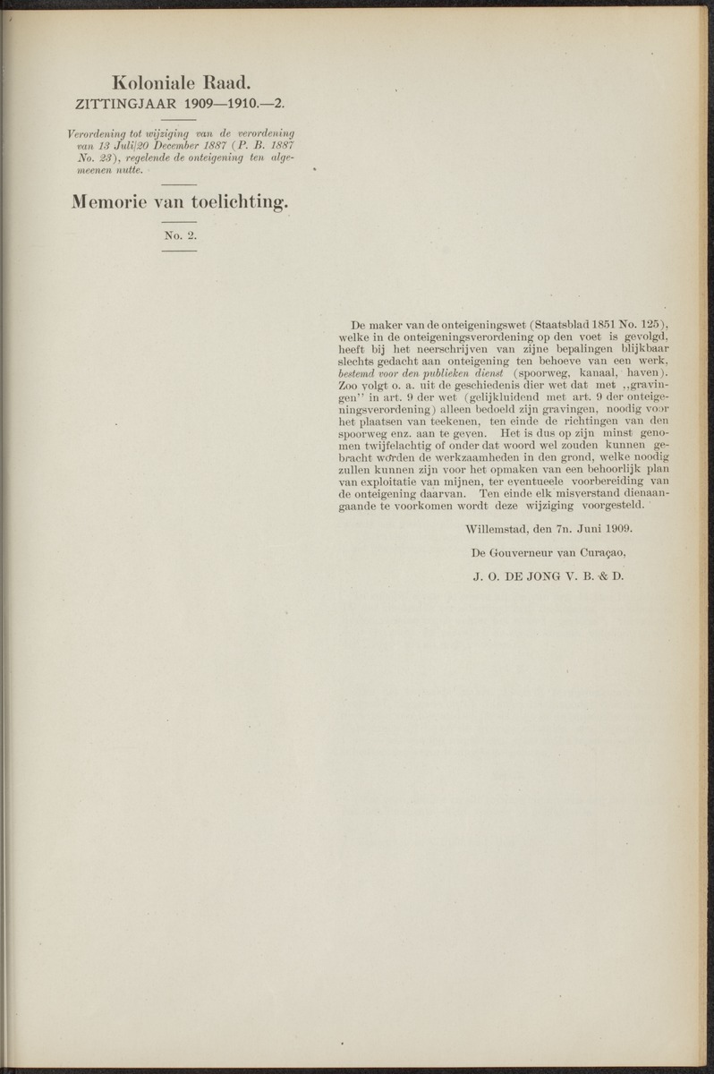 Notulen der zittingen - 