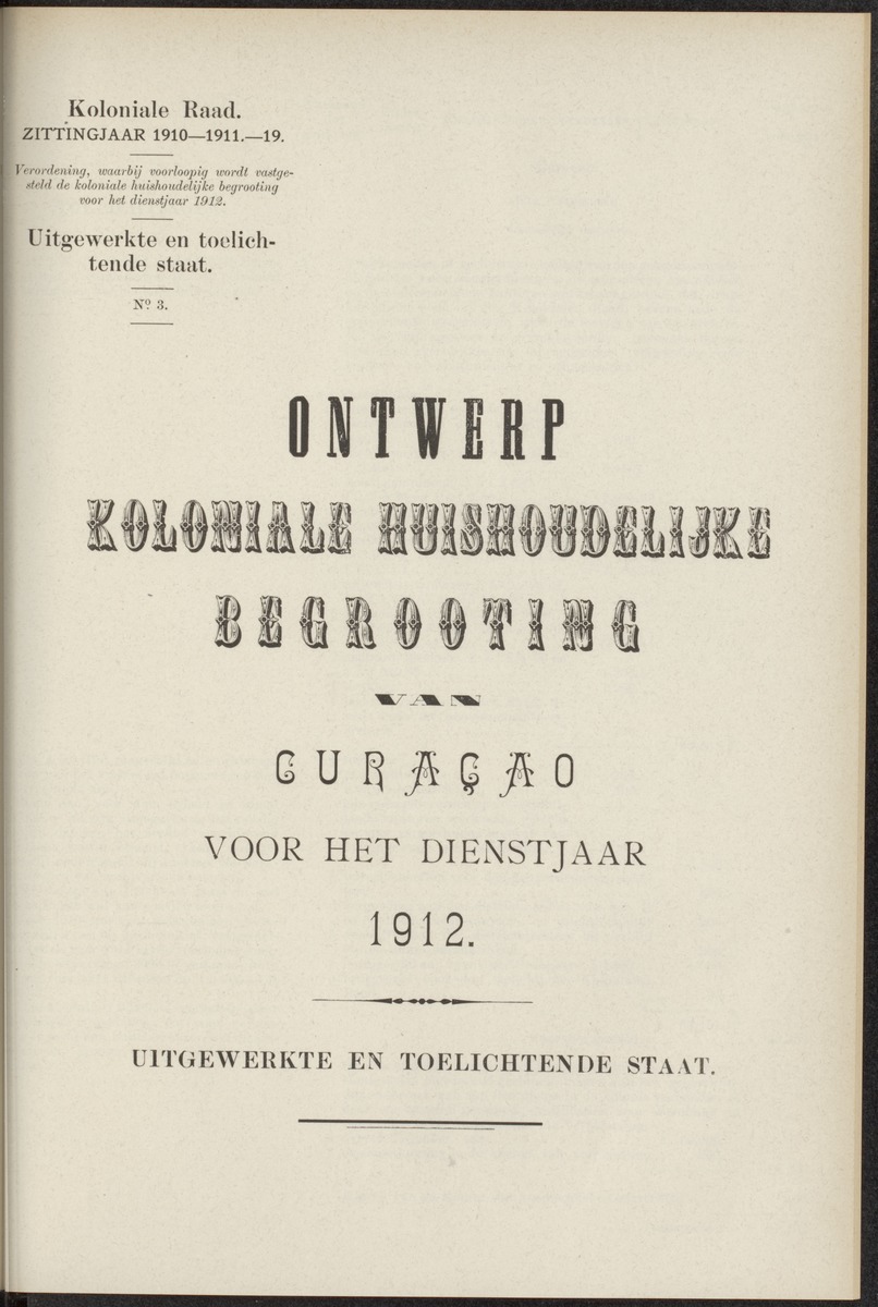 Notulen der zittingen - 