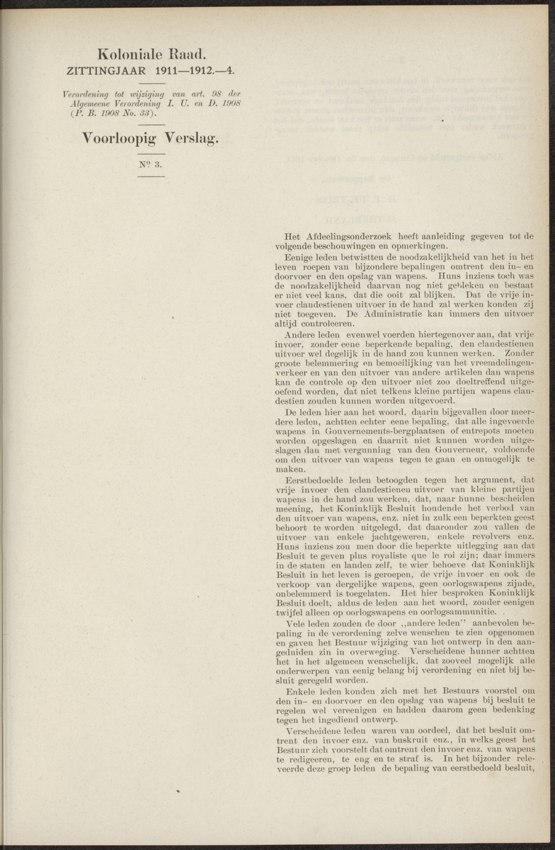 Notulen der zittingen - 