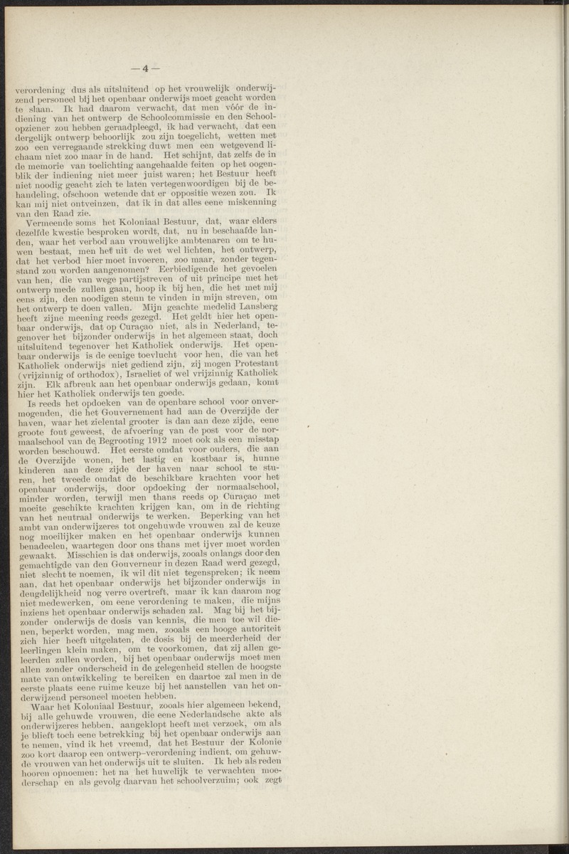 Notulen der zittingen - 