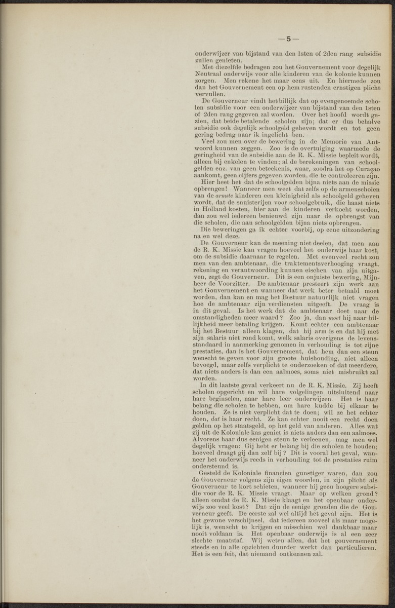 Notulen der zittingen - 