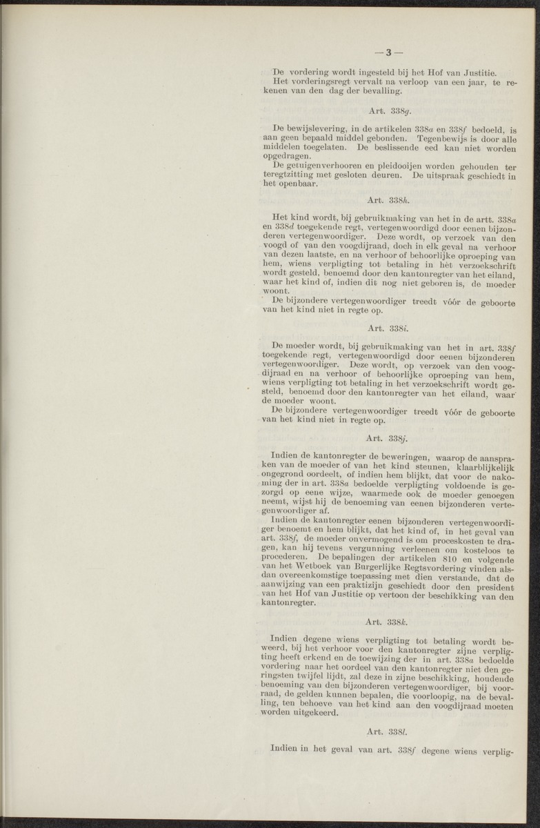 Notulen der zittingen - 