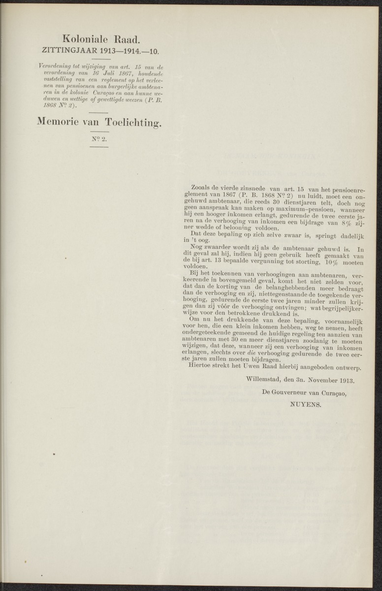 Notulen der zittingen - 